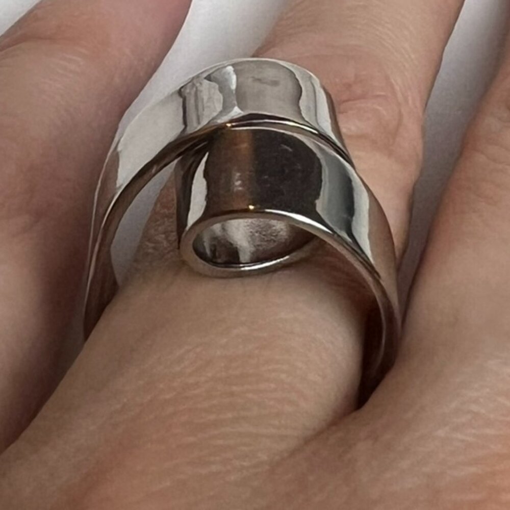 Bcbg Max Azria Double Loop Ring - image 4